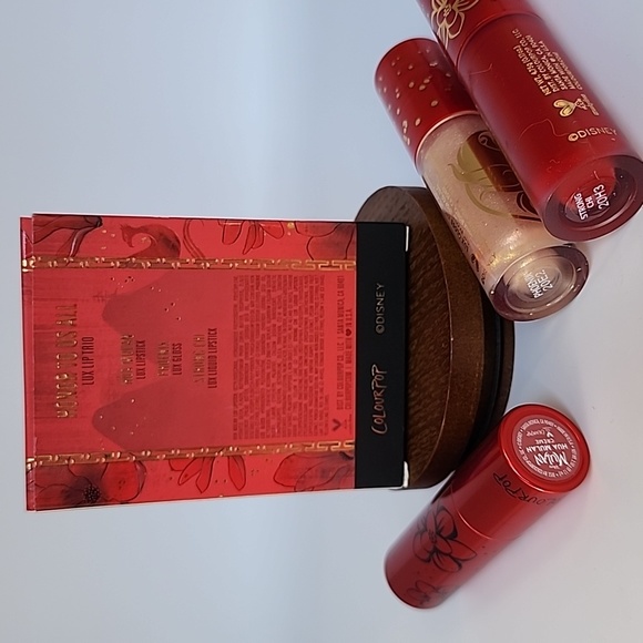 Colourpop Mulan Lux Lip Trio Honor To Us All - Hua Mulan, Phoenix, & Str… - Picture 10 of 12